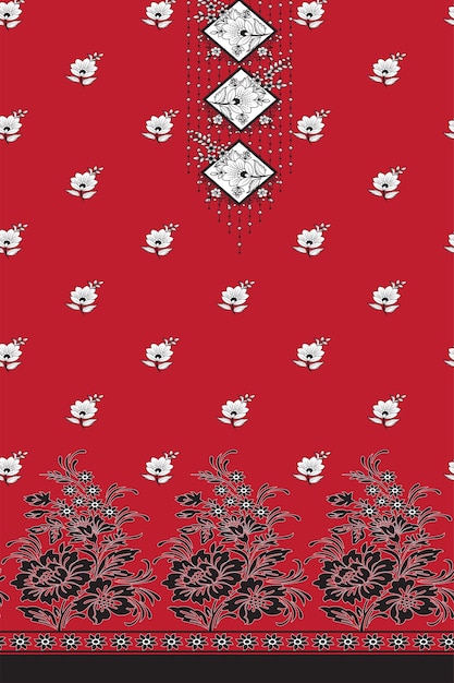 Diseño de Salwar fondo textil diseño sin costuras abstracto