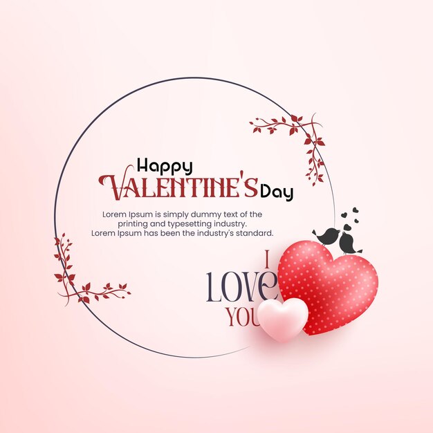 Diseño de San Valentín.