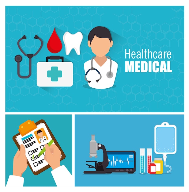 Diseño sanitario médico.