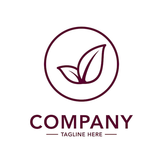 Diseño sencillo y elegante del logotipo de la empresa