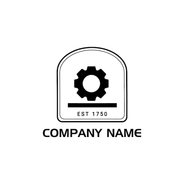 Diseño sencillo de logotipo abstracto moderno