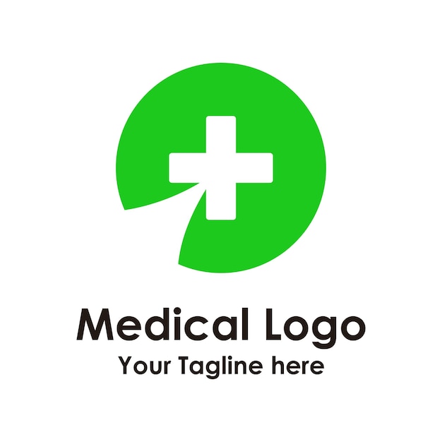 Diseño sencillo del logotipo médico