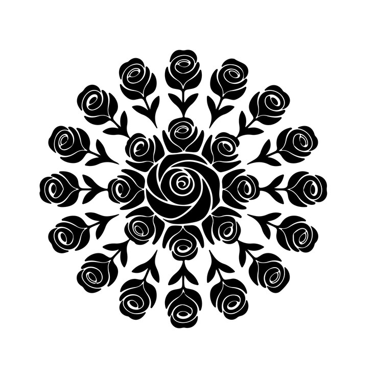 Diseño sencillo de Mandala