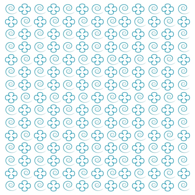 Diseño sencillo de patrones sin costuras archivo vectorial EPS fácilmente personalizable y cambiar a cualquier color