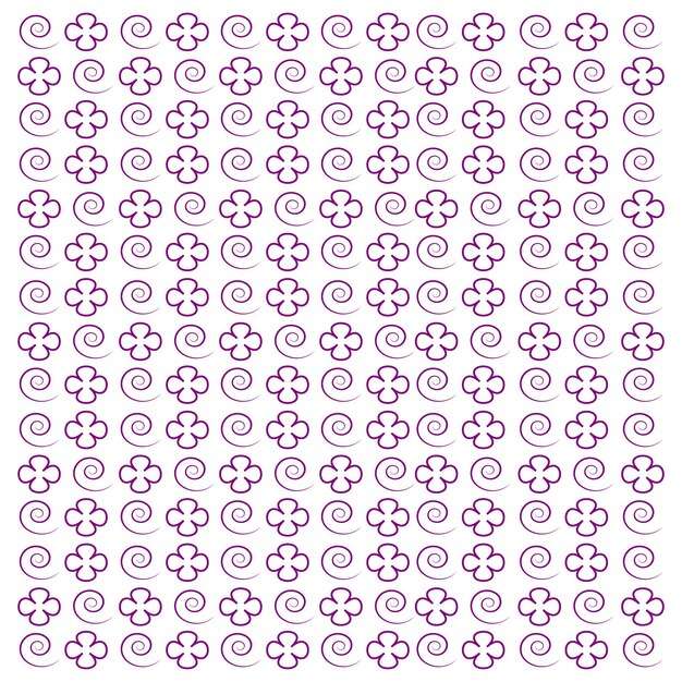 Diseño sencillo de patrones sin costuras archivo vectorial EPS fácilmente personalizable y cambiar a cualquier color