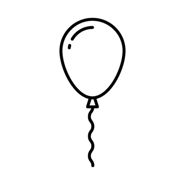 Diseño sencillo del vector del icono del globo
