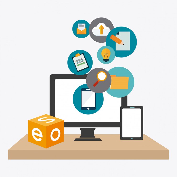 Vector diseño de seo