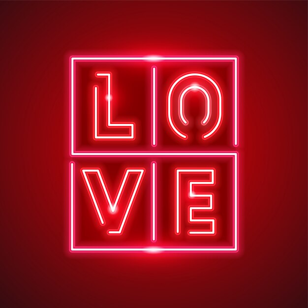 Diseño de signo de amor
