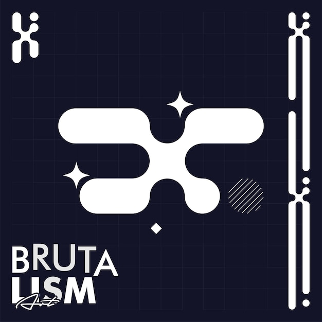 diseño Símbolo de forma geométrica abstracta