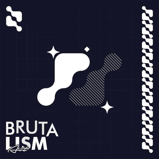 diseño Símbolo de forma geométrica abstracta