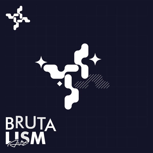 diseño Símbolo de forma geométrica abstracta
