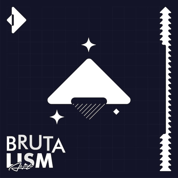 diseño Símbolo de forma geométrica abstracta