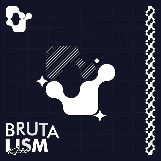 diseño Símbolo de forma geométrica abstracta