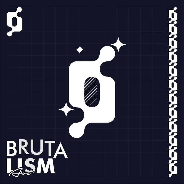 diseño Símbolo de forma geométrica abstracta