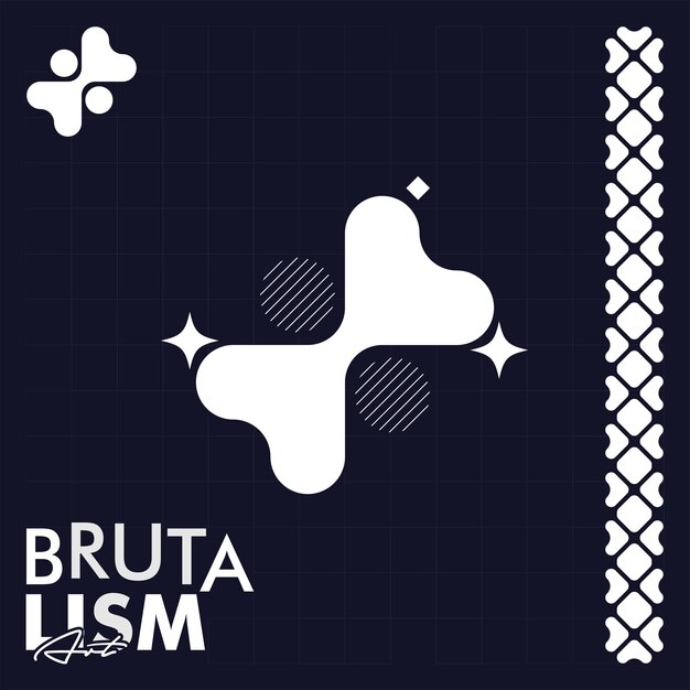 diseño Símbolo de forma geométrica abstracta