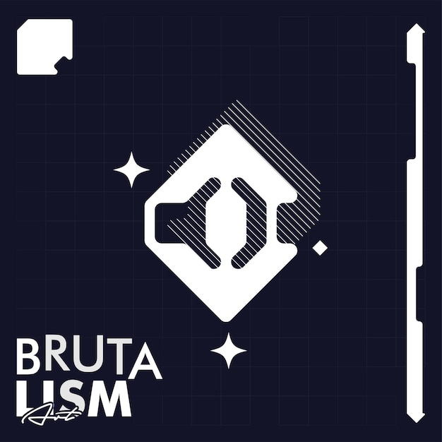 diseño Símbolo de forma geométrica abstracta