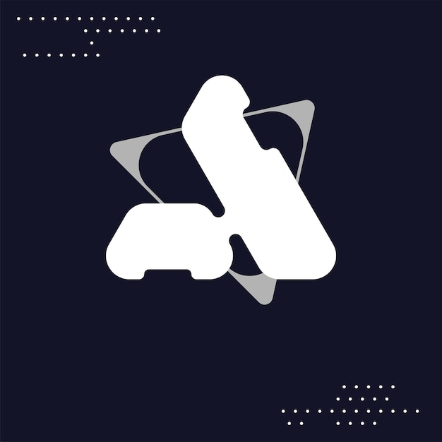 diseño Símbolo de forma geométrica abstracta
