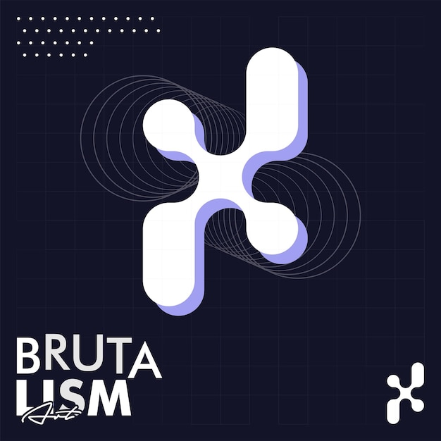 diseño Símbolo de forma geométrica abstracta