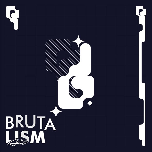 diseño Símbolo de forma geométrica abstracta