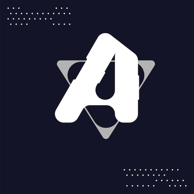 diseño Símbolo de forma geométrica abstracta