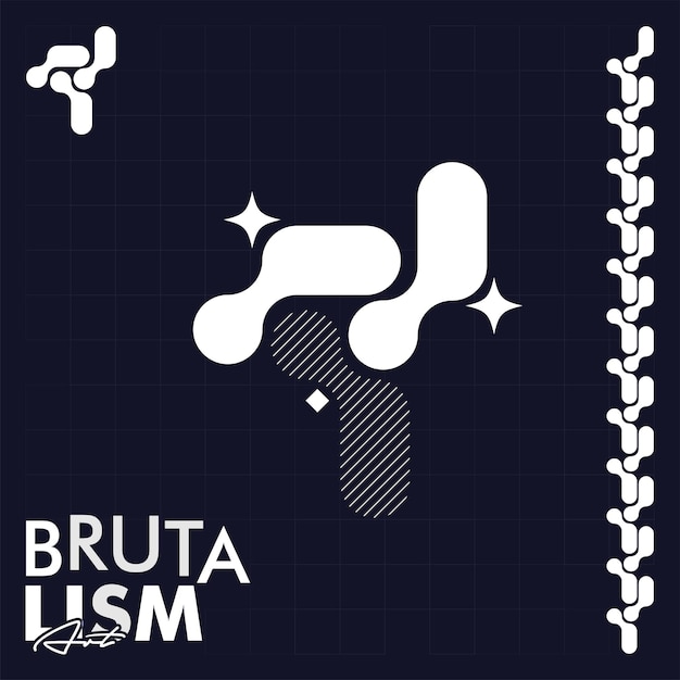 diseño Símbolo de forma geométrica abstracta