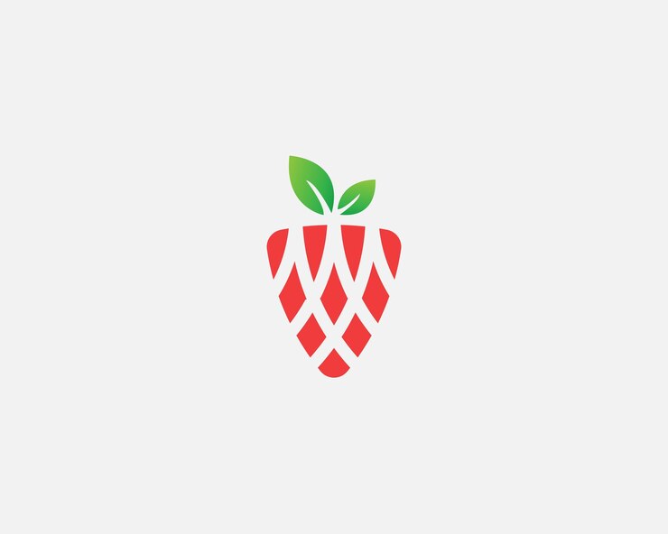Diseño del símbolo del logotipo moderno de la fresa