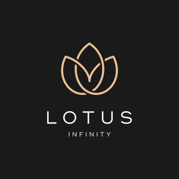 Diseño simple del logotipo de Lotus