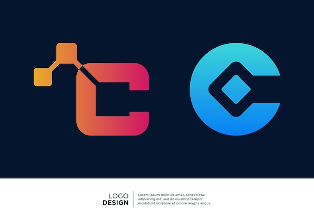 Diseño simple del logotipo número 7 para el marketing de inversiones financieras