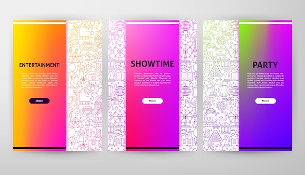 Diseño de sitios web de entretenimiento