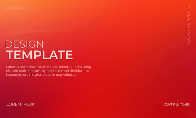 Diseño sofisticado de textura vectorial de gradiente rojo naranja y marrón