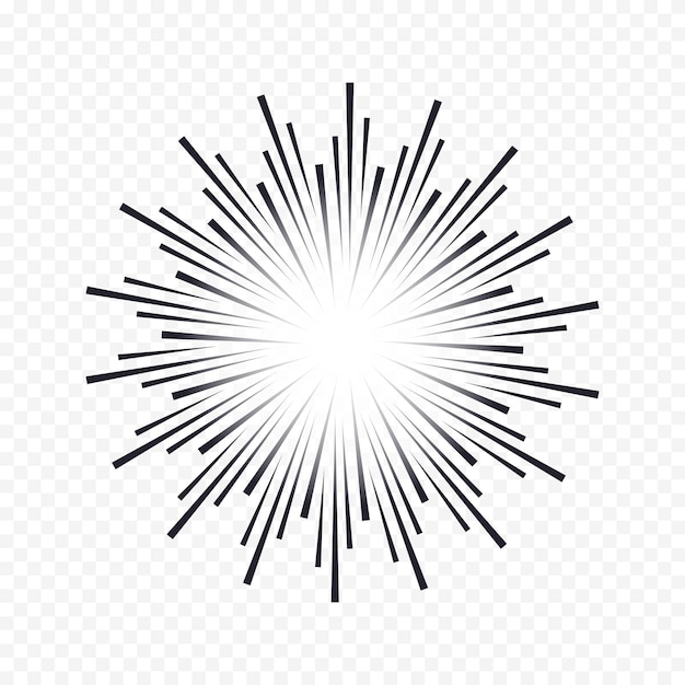 Diseño del sol Ilustración abstracta vectorial