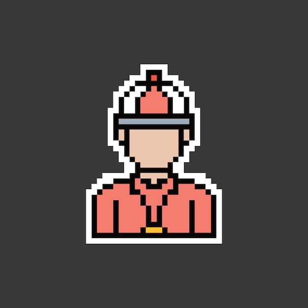 diseño de sprite de animación retro de pixel art