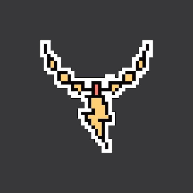diseño de sprite de animación retro de pixel art