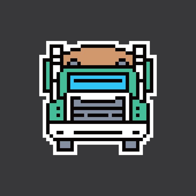 diseño de sprite de animación retro de pixel art