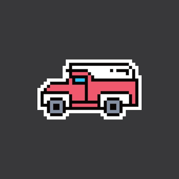 diseño de sprite de animación retro de pixel art