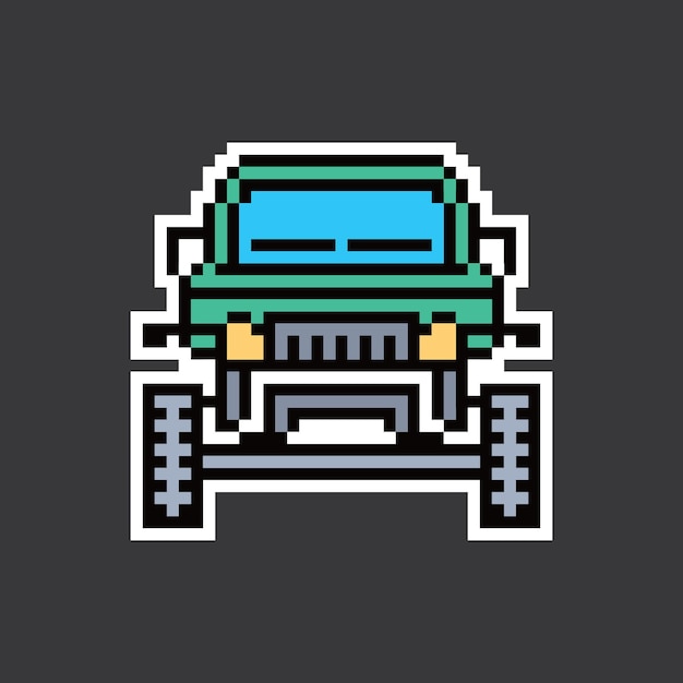 diseño de sprite de animación retro de pixel art