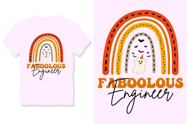 Diseño de sublimación SVG retro de Halloween