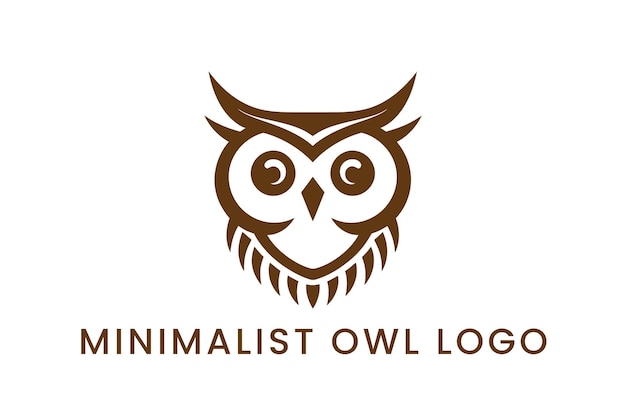 Diseño de sublimación vectorial del logotipo del búho