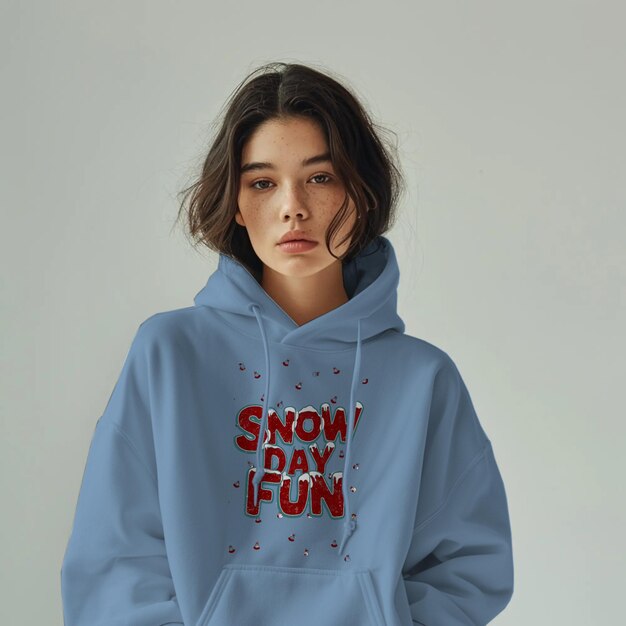 Diseño de sudaderas con capucha de moda y elegante para la moda de invierno