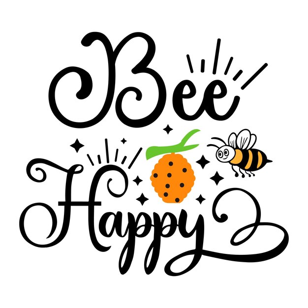 Diseño SVG de abeja Diseño de cotizaciones de abeja