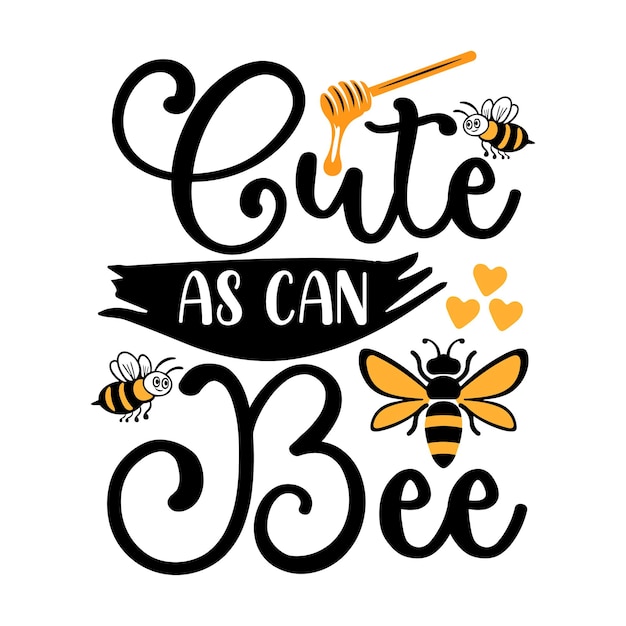 Diseño SVG de abeja Diseño de cotizaciones de abeja