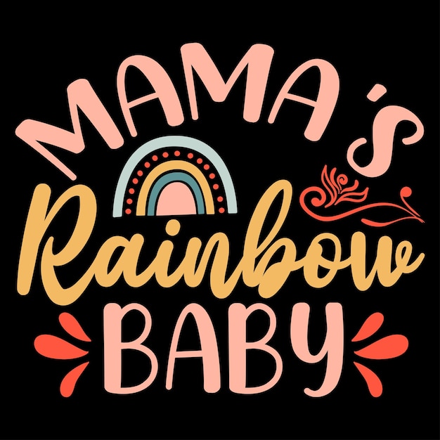 Diseño SVG de arco iris Diseño de camiseta