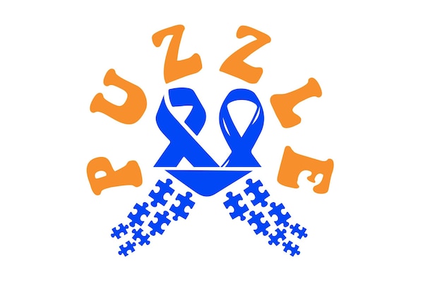 diseño de svg de autismo