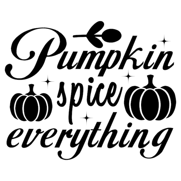 Vector diseño svg de calabaza