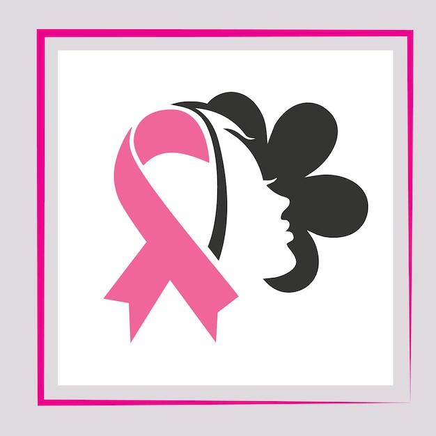 Vector diseño svg para el cáncer de mama diseño svg para la cinta