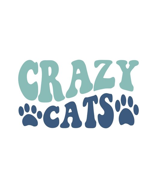 Diseño de SVG de cita de gato