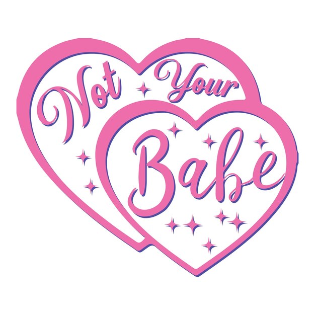 Diseño SVG de cita rosa de chica divertida