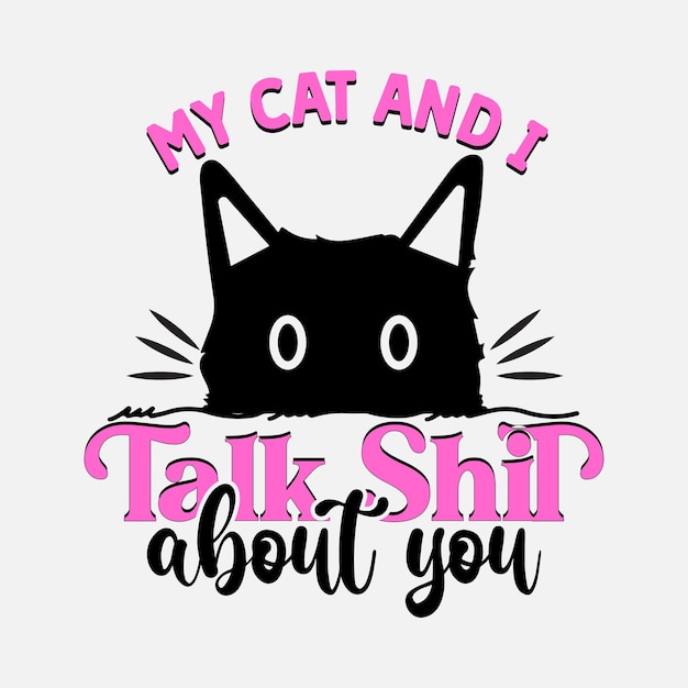El diseño SVG de las citas de gato
