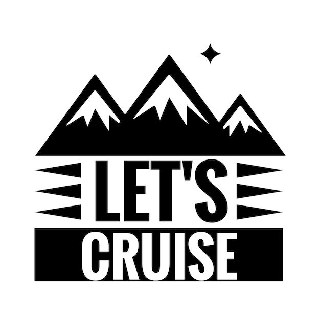 Diseño de SVG de crucero