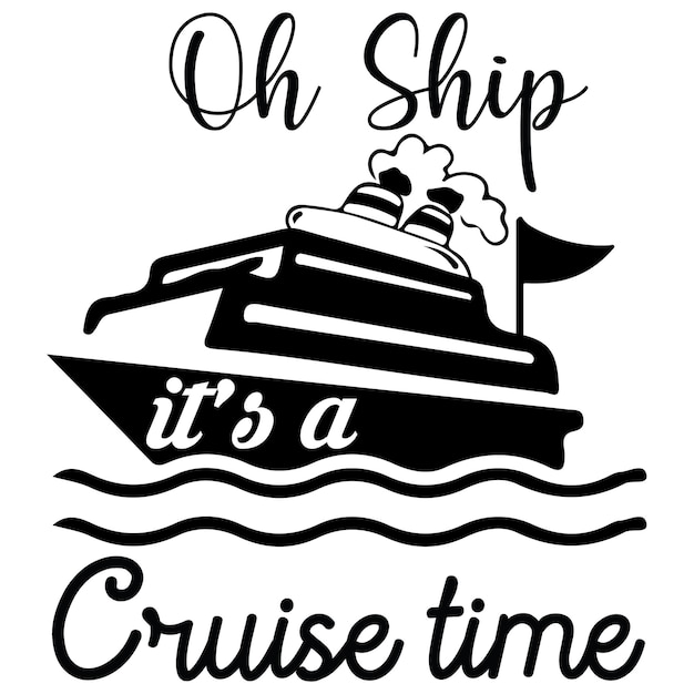 Diseño de Svg de crucero